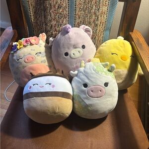 Squishmallows! 8 inches.